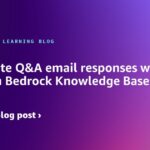 Automate Q&A e-mail responses with Amazon Bedrock Information Bases