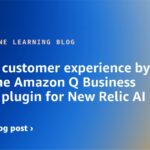 Elevate buyer expertise through the use of the Amazon Q Enterprise customized plugin for New Relic AI